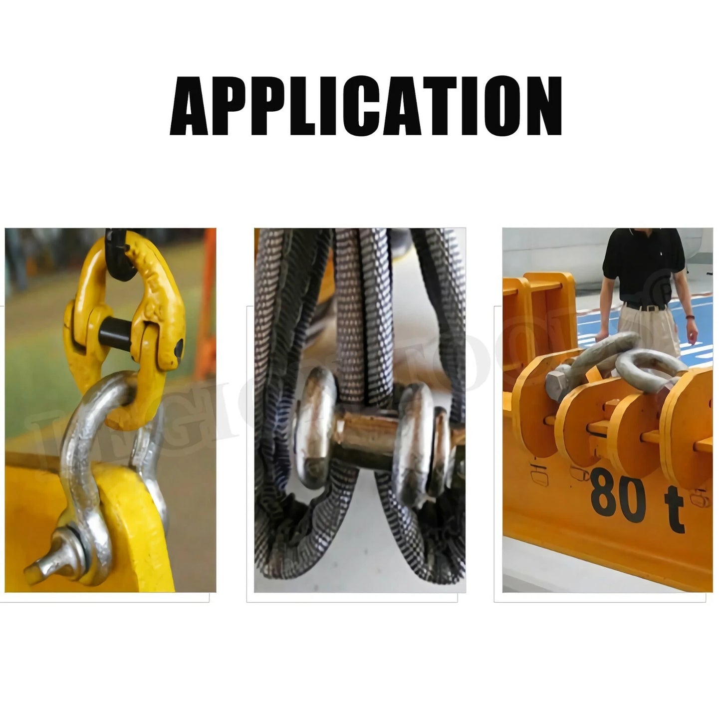 Galvonised Bow Shackle 10mm 1 Tonne