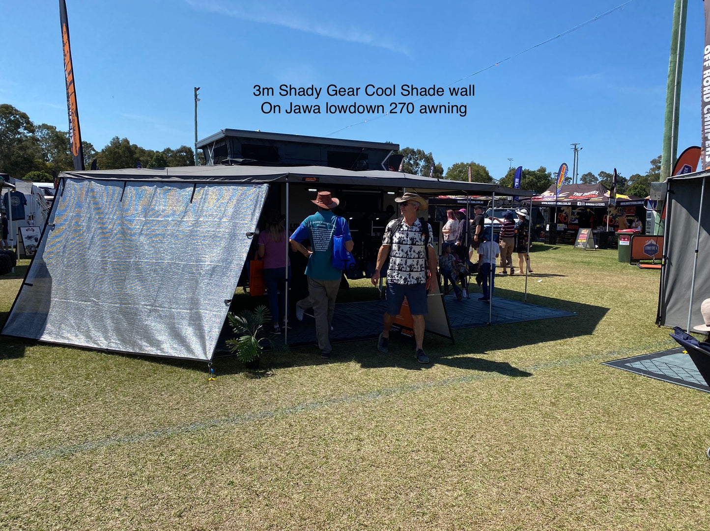 3.0m x 2m Cool Shade Privacy Screen