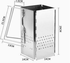 Charcoal Chimney starter - Collapsible