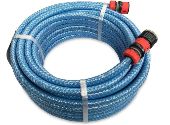 DRINKING WATER HOSE INC. FITTINGS - 10m COIL, 12mm Dia.