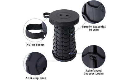 Two Person Retractable Stool and Table set