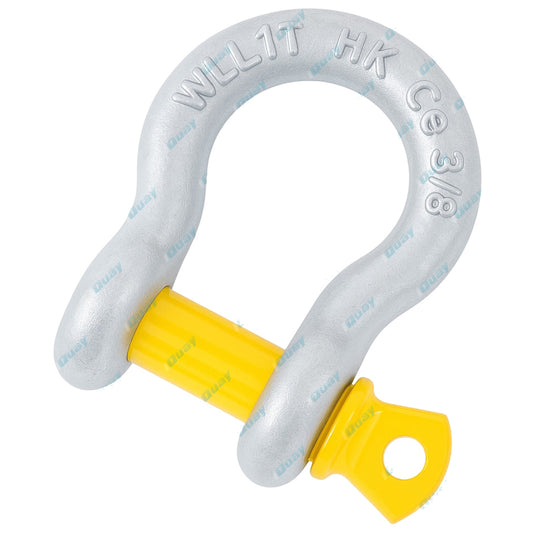 Galvanised Bow Shackle 10mm 1 Tonne
