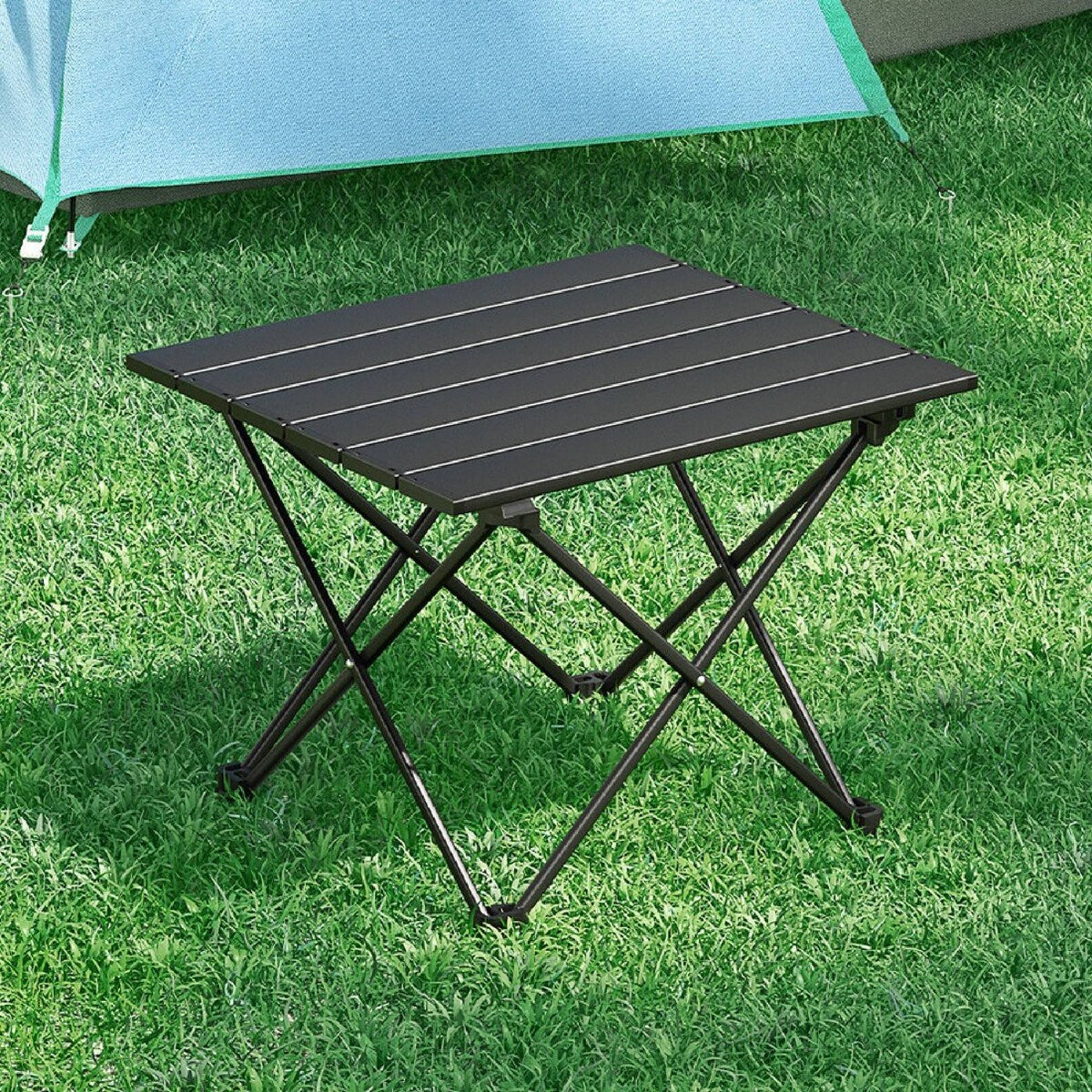 Folding Camping Table 53cm x 41cm x 41cm Roll Up