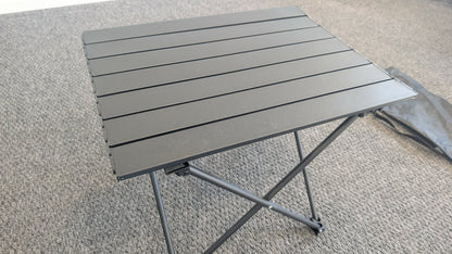 Folding Camping Table 53cm x 41cm x 41cm Roll Up