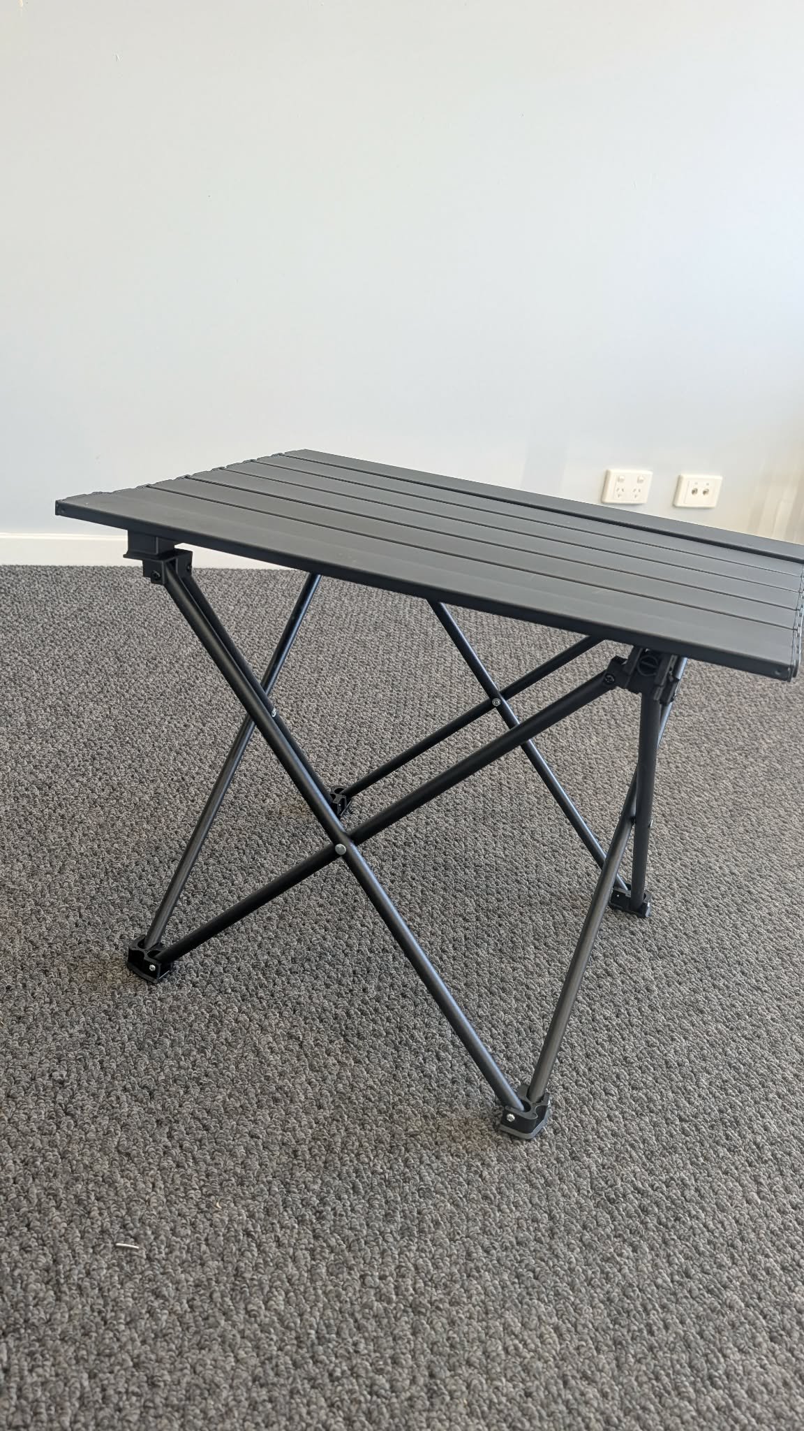 Folding Camping Table 53cm x 41cm x 41cm Roll Up