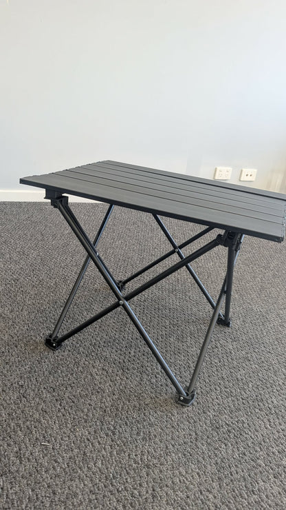 Folding Camping Table 53cm x 41cm x 41cm Roll Up