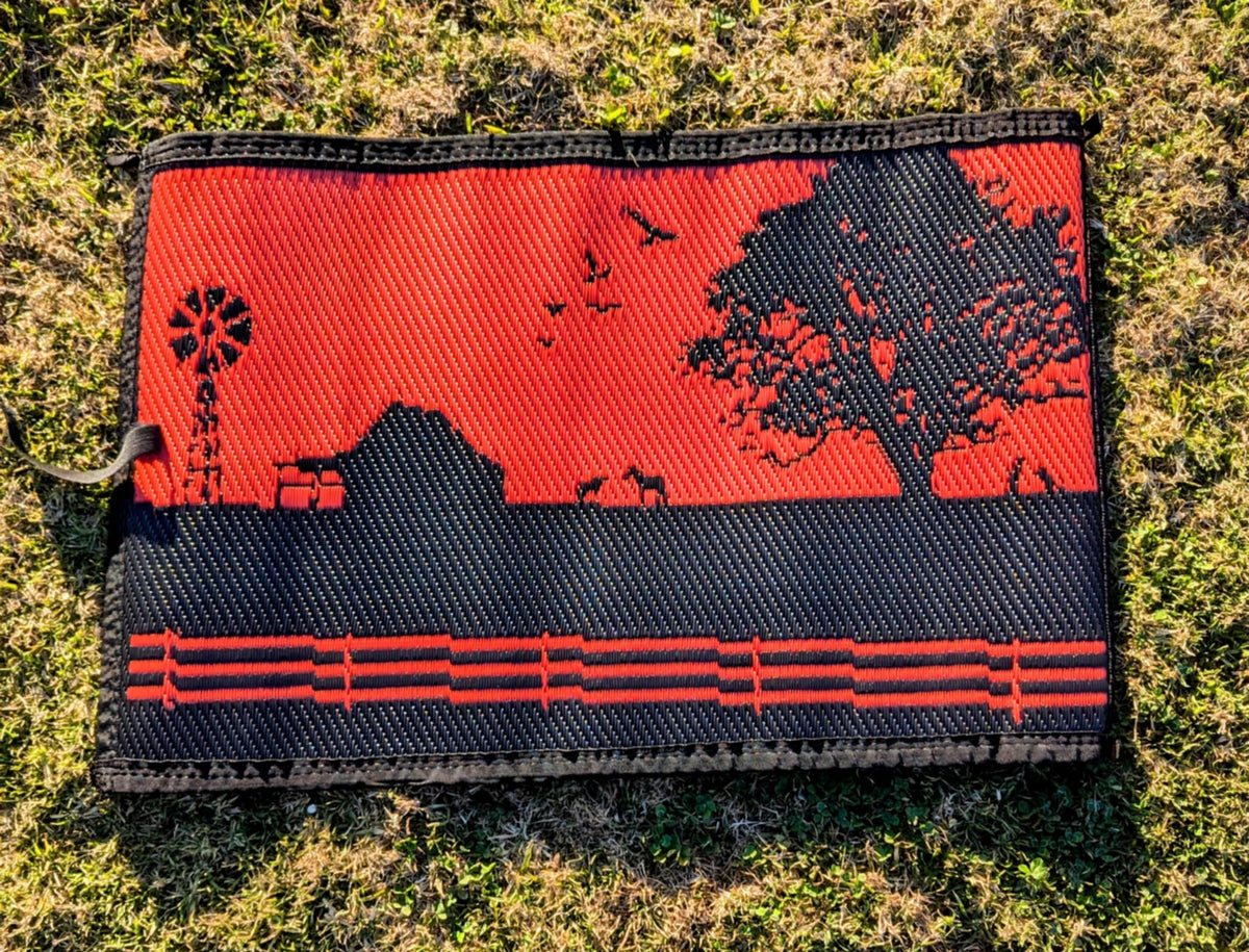 Poly Door Mat Country Orange