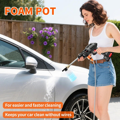 Cordless High Pressure Car Washing Water Gun