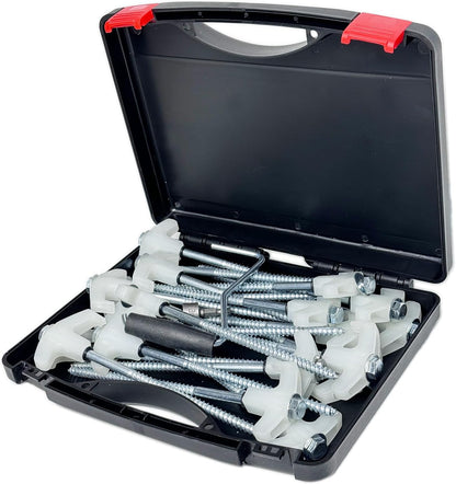 Glow In The Dark Screw-in Peg Kit - 20 pc w/Case
