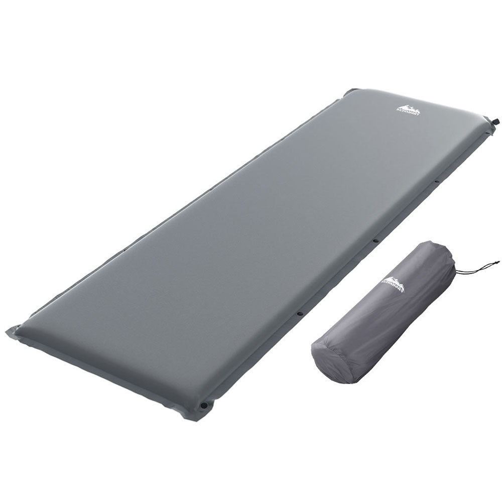 Self Inflating Mattress - Single Grey - DELIVERY ONLY