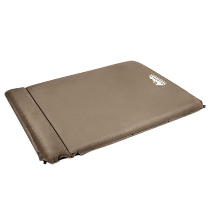 Self Inflating Mattress 10CM -  Double Coffee - DELIVERY ONLY