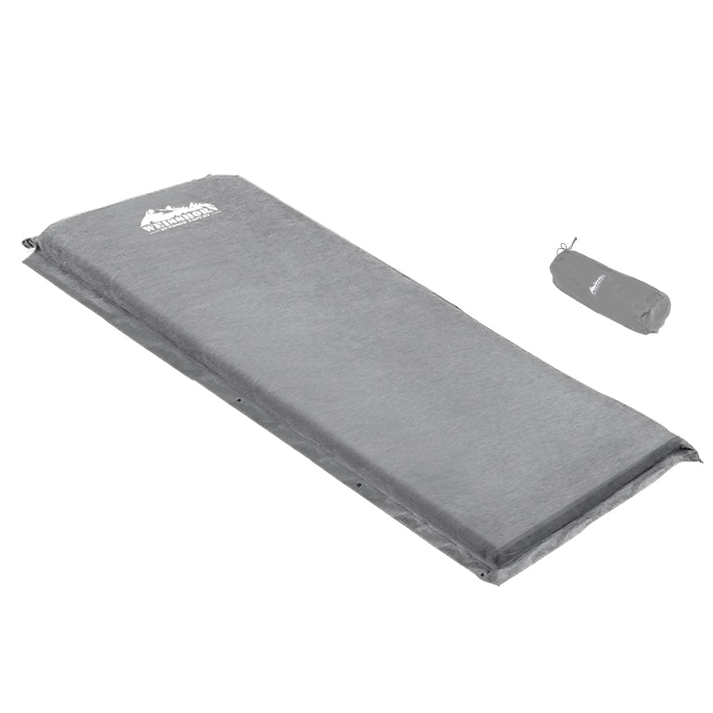 Self Inflating Mattress - Single Grey - DELIVERY ONLY