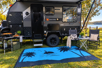 coast 3m x 1.8 setup at the lake