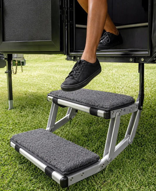 grass grey step strap 