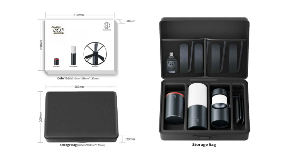 Portable Fan, Powerbank, Camp Light & Mozzie Repellent