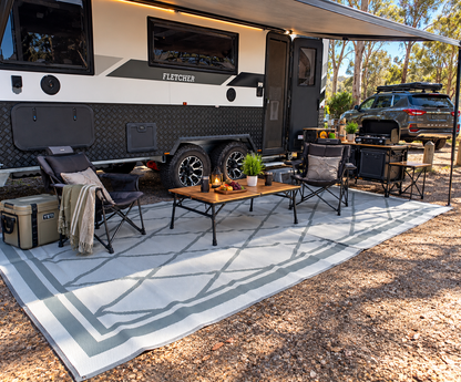 Diamond Design Recycled Camping Mat