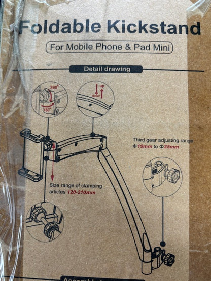 Foldable kickstand Mobile Phone, Ipad Holder