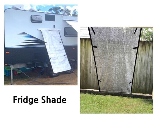 1.3m x 2m Cool Shade Privacy Screen - FRIDGE SHADE