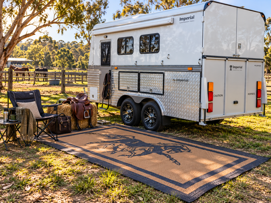 Horses Design Recycled Camping Mat