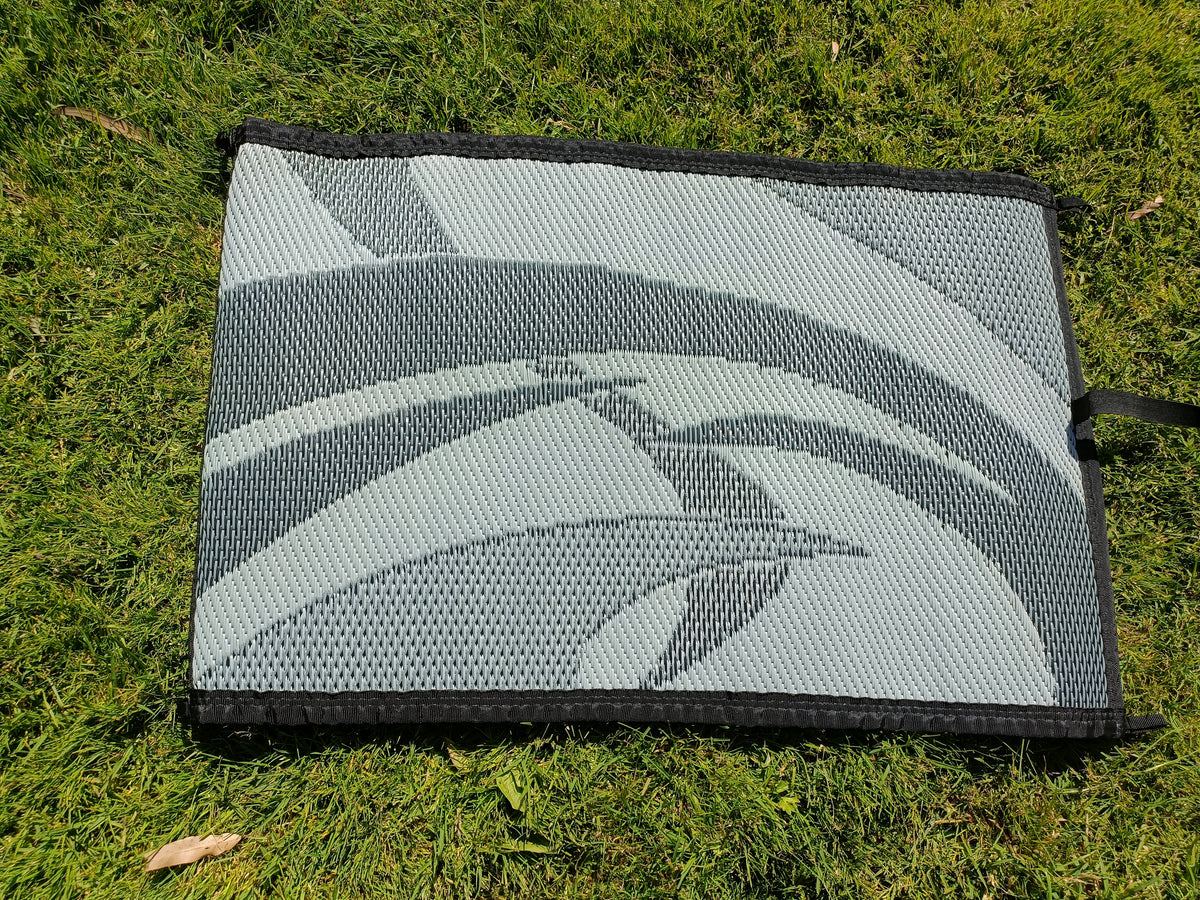 Poly Door Mat Swish Grey