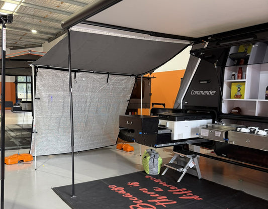 2.3m x 2m Cool Shade Privacy Screen