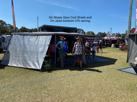 3.2m x 2m Cool Shade Privacy Screen NEW