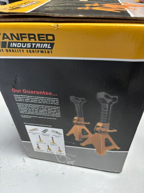Stanfred Jack Stands 200 With Locking Pin0kg Ratchet Type