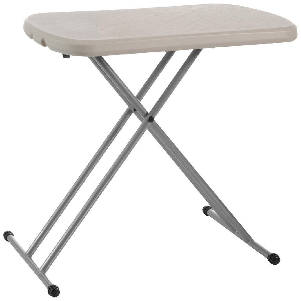 Personal Folding Table Almond White