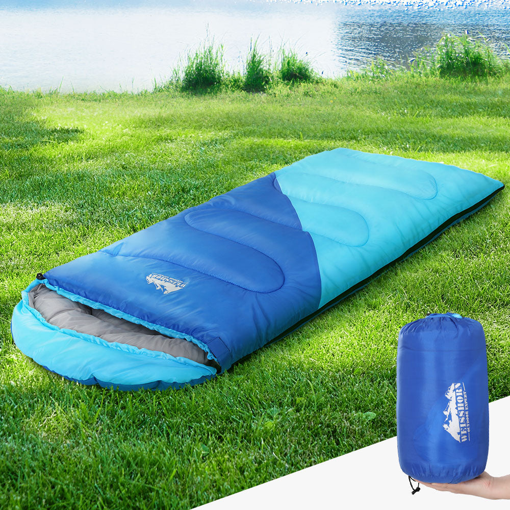 Sleeping Bag Kids - Single - Blue - DELIVERY ONLY