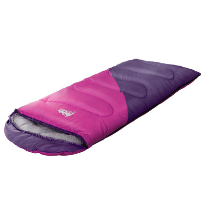 Sleeping Bag Kids - Single - Pink - DELIVERY ONLY