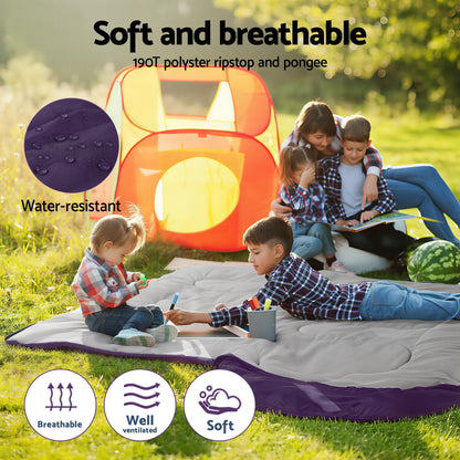 Sleeping Bag - Single - Pink - DELIVERY ONLY