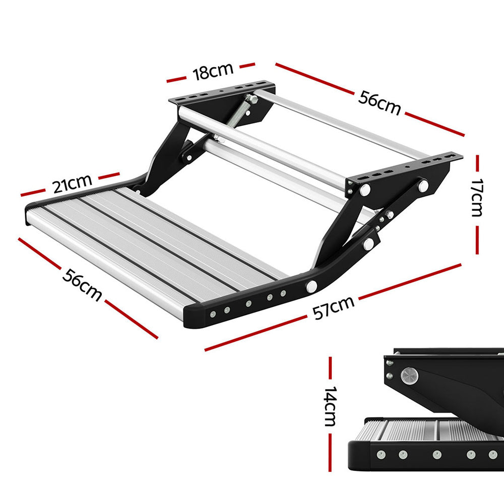 Manual Pull Out Caravan Step-DELIVERY ONLY