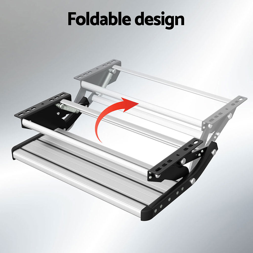 Manual Pull Out Caravan Step-DELIVERY ONLY