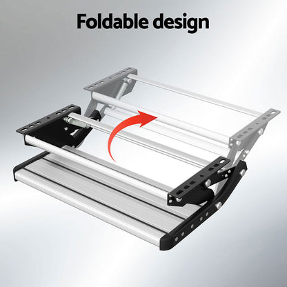 Manual Pull Out Caravan Step-DELIVERY ONLY