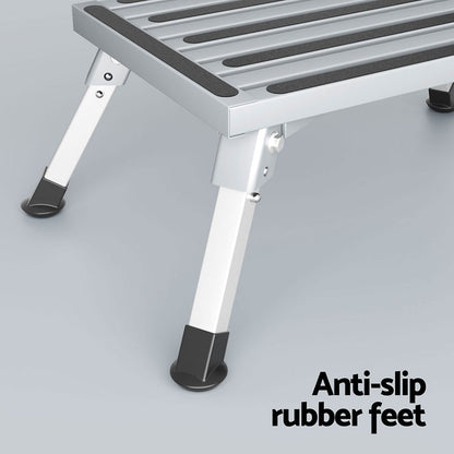 Caravan Step Folding Aluminium Step-DELIVERY ONLY