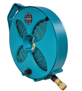 12.5m Flat Out Drink Water Hose on Narrow Multi-Reel