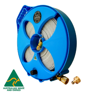 12.5m Flat Out Drink Water Hose on Narrow Multi-Reel