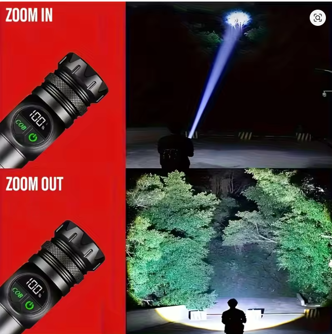 USB LED Rechargeable Flashlight