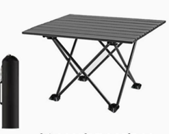 Folding Camping Table 53cm x 41cm x 41cm Roll Up