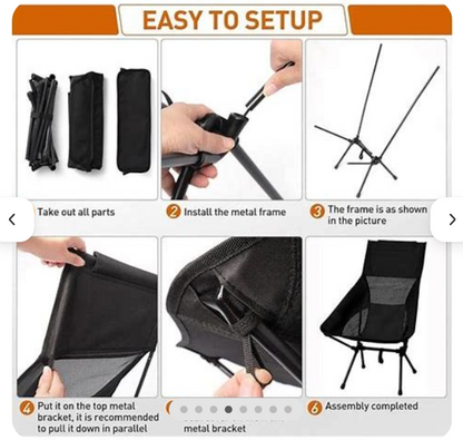 Compact Folding Camping Chair