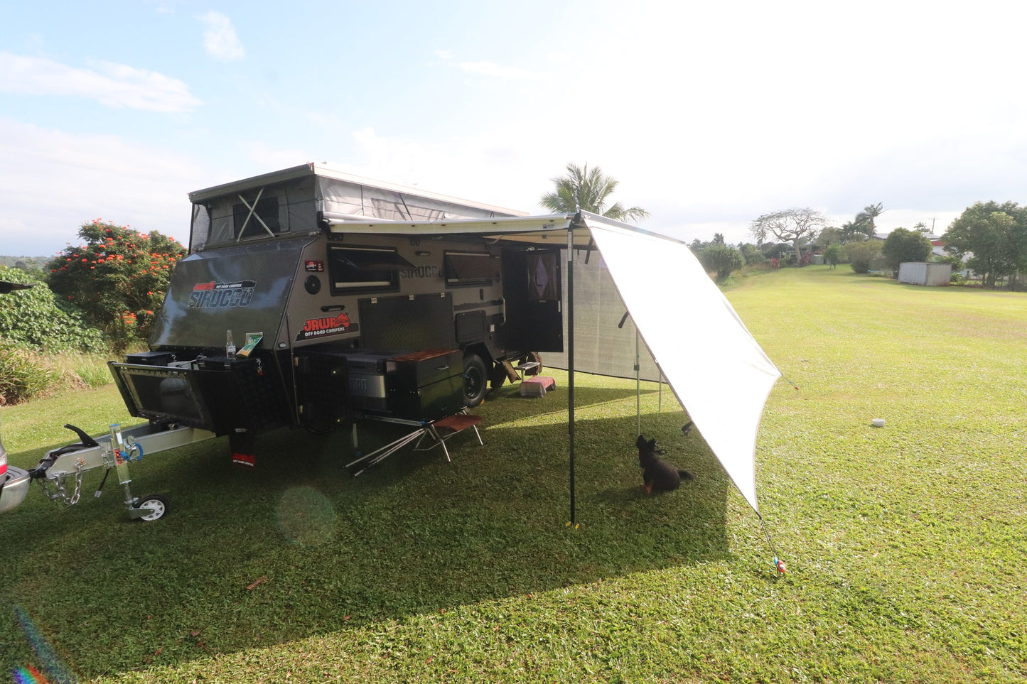 4.1m x 2m Cool Shade Privacy Screen