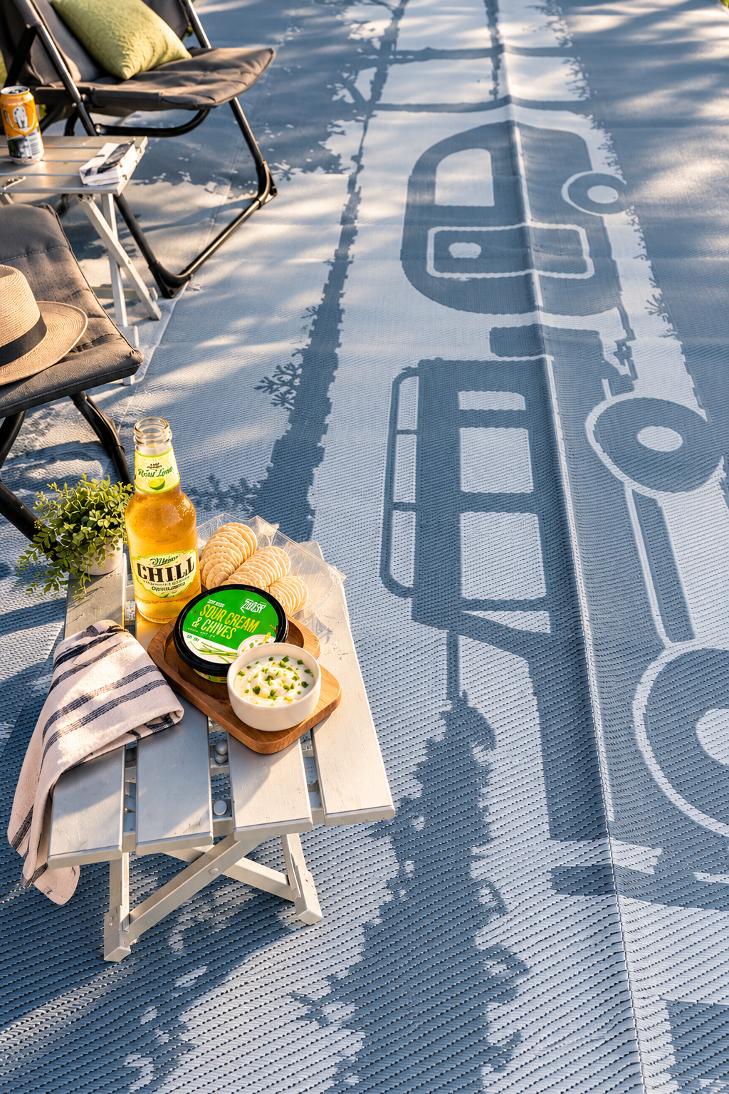 Caravan Camping Design Recycled Camping Mat