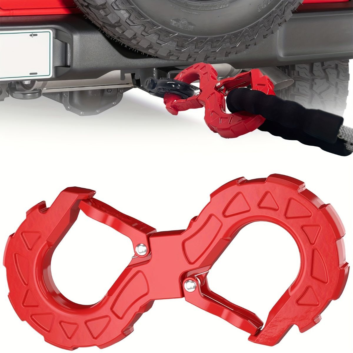 Heavy-duty S-shaped trailer tow hook-DELIVERY ONLY