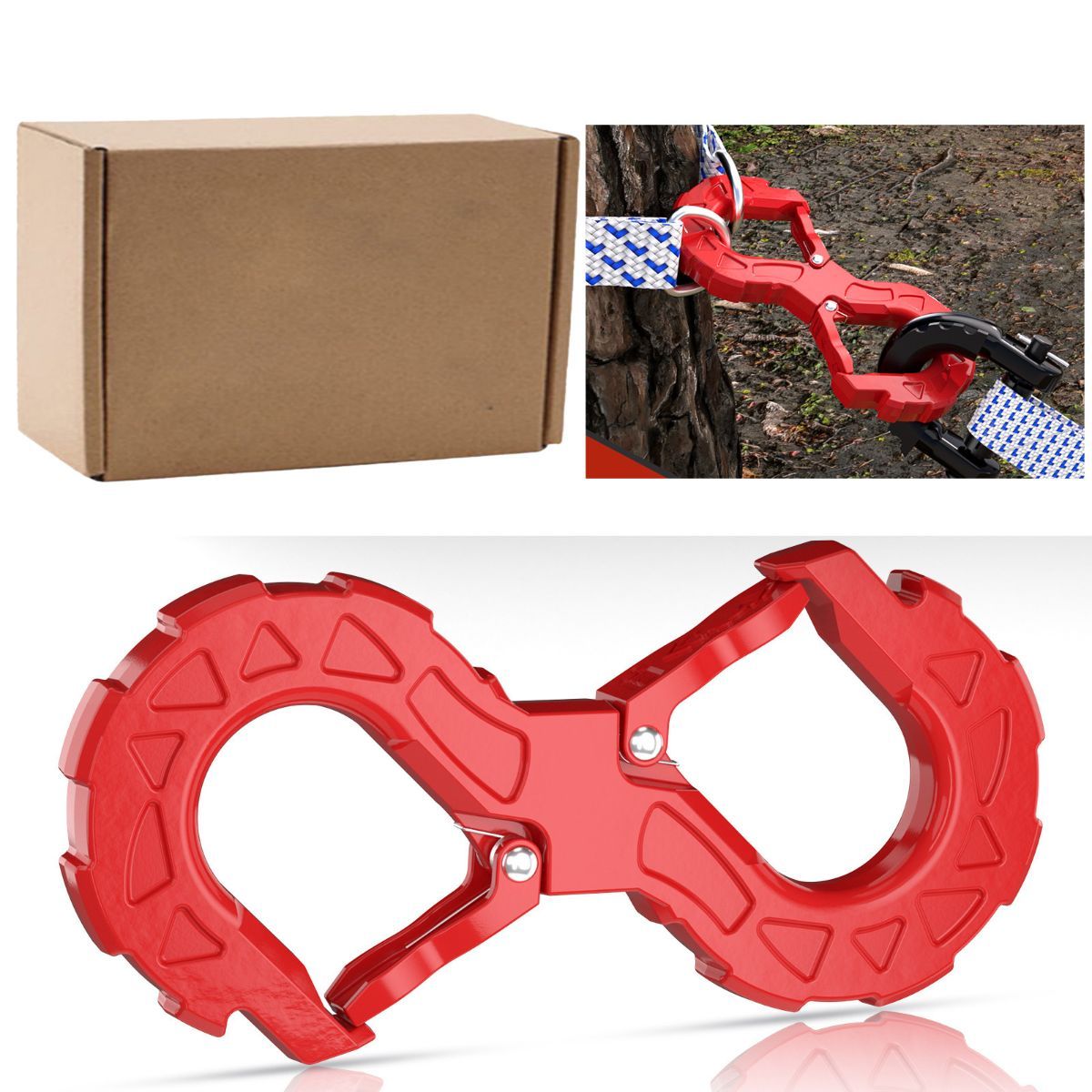Heavy-duty S-shaped trailer tow hook-DELIVERY ONLY