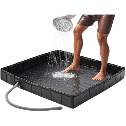 Portable Folding Camping Shower Base-DELIVERY ONLY