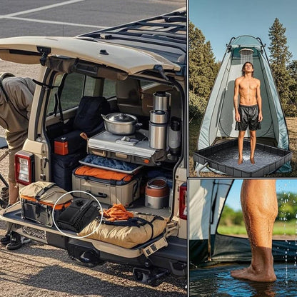 Portable Folding Camping Shower Base-DELIVERY ONLY