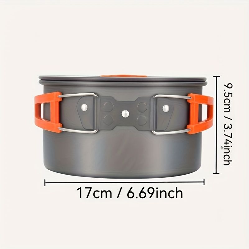 Compact Camping cookware set-DELIVERY ONLY