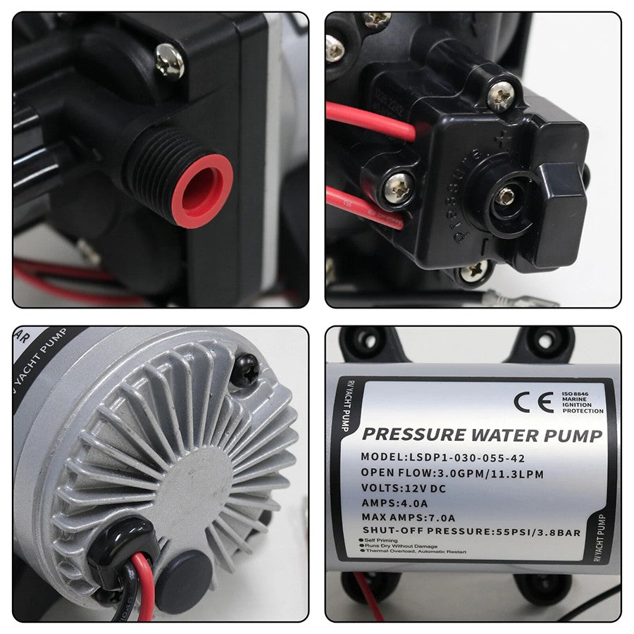12v Replacement SHURflo 4009 Water Pump-DELIVERY ONLY