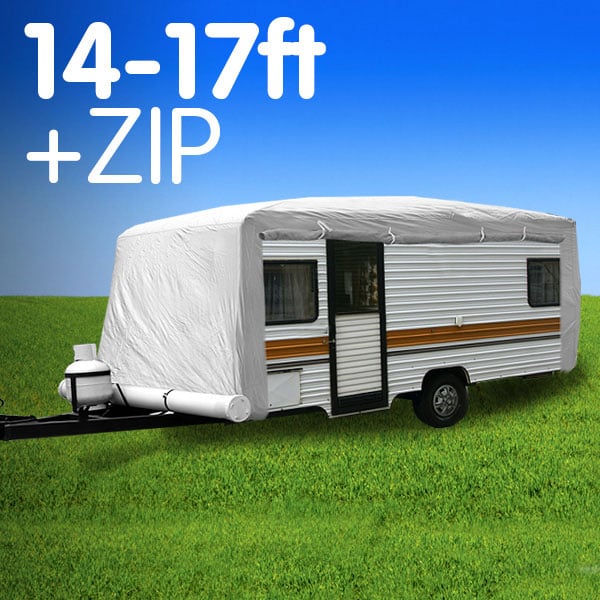 Caravan Cover With Side Zip 14-17 ft-DELIVERY ONLY