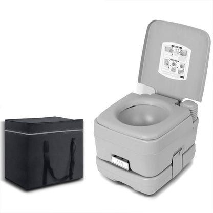 10L Outdoor Portable Camping Toilet Bonus Carry Bag-DELIVERY ONLY